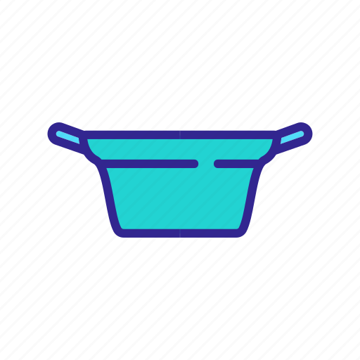 Bag, basket, container, hamper, laundry, package, waste icon - Download on Iconfinder