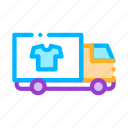 delivery, laundry, service icon