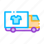 delivery, laundry, service icon 