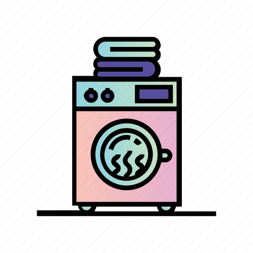 Business, clean, cleaning, ironing, laundry, maid, washing machine icon - Download on Iconfinder