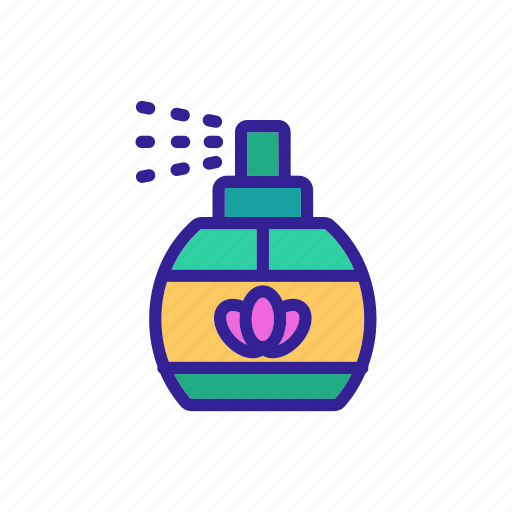 Container, drop, elements, flower, lavender icon - Download on Iconfinder