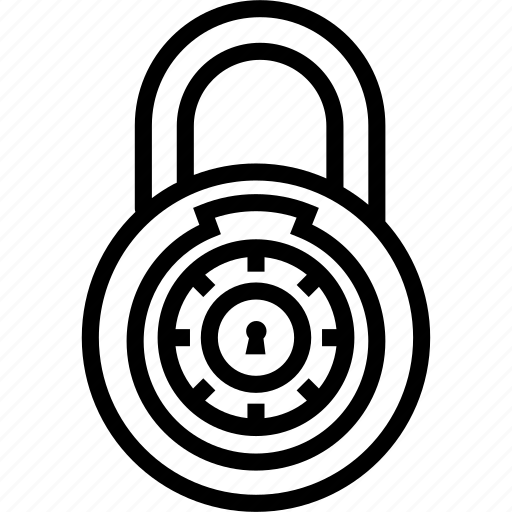 Combination lock, crime, lock, locker, security icon - Download on Iconfinder