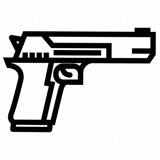 Crime, gun, handgun, pistol, revolver, shoot icon - Download on Iconfinder