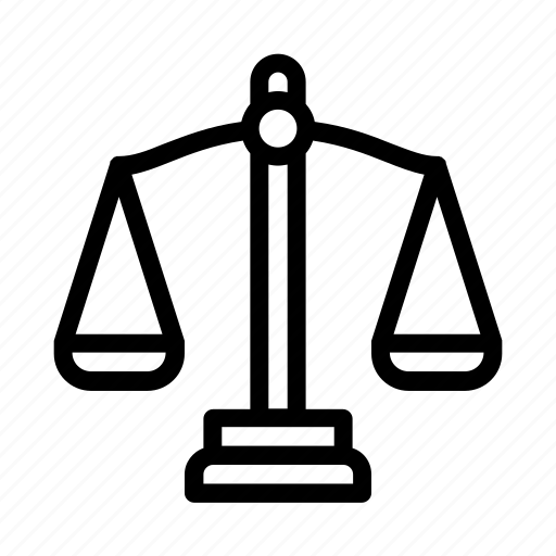 Judgement, law, scales icon - Download on Iconfinder