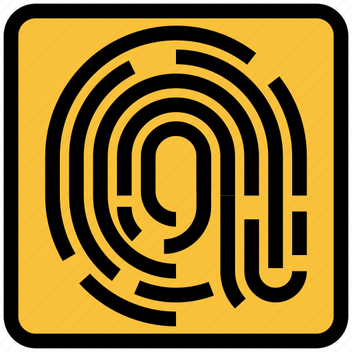 Criminal, fingerprint, identification, thumb scan, evidence icon - Download on Iconfinder