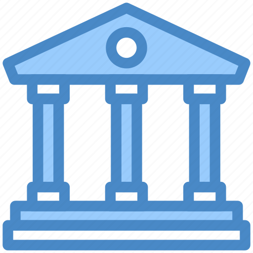 Court, justice, trial, courthouse, building icon - Download on Iconfinder