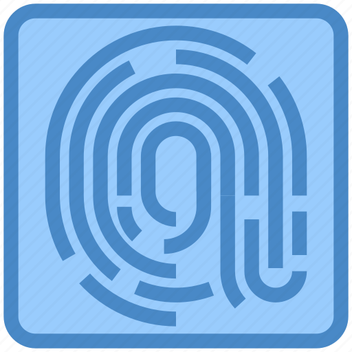 Criminal, fingerprint, identification, thumb scan, evidence icon - Download on Iconfinder