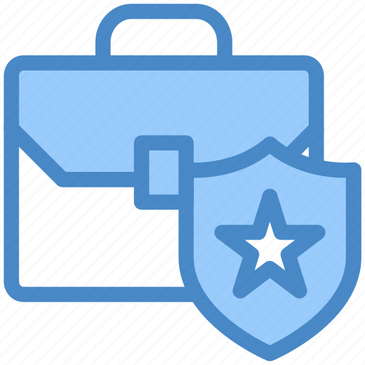 Briefcase, bag, case, security, badge icon - Download on Iconfinder