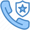 call, phone, telephone, badge, protection