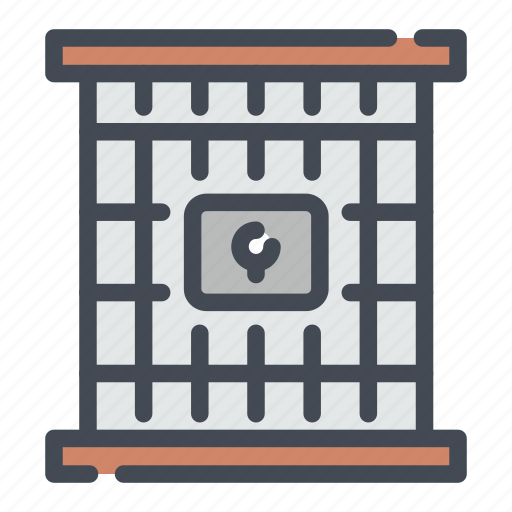 Bars, jail, justice, law, lock, prison icon - Download on Iconfinder