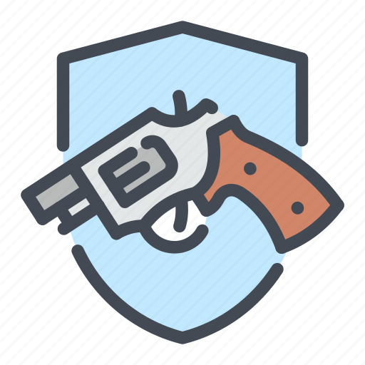 Justice, law, pistol, weapon, пun icon - Download on Iconfinder