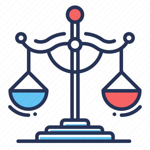 Balance, court, justice, scales icon - Download on Iconfinder
