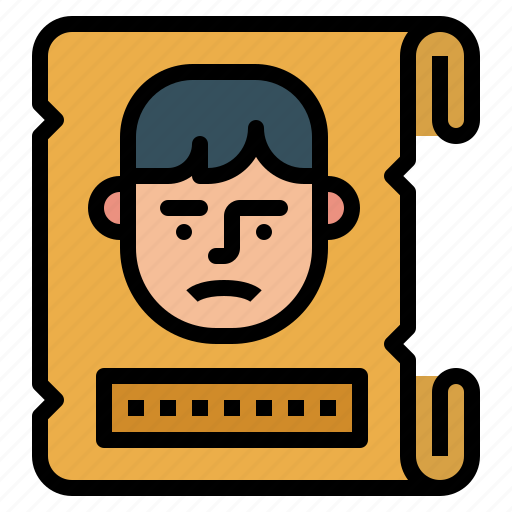 Crime, poster, reward, thief, wanted icon - Download on Iconfinder