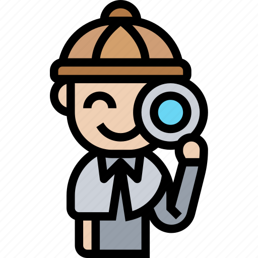 Detective, investigation, agent, searching, scout icon - Download on Iconfinder