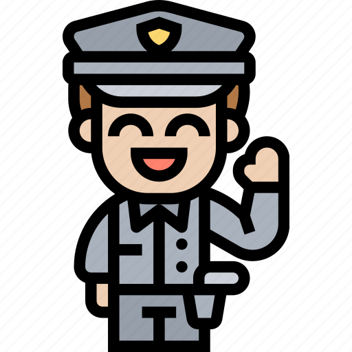 Police, cop, officer, authority, guard icon - Download on Iconfinder