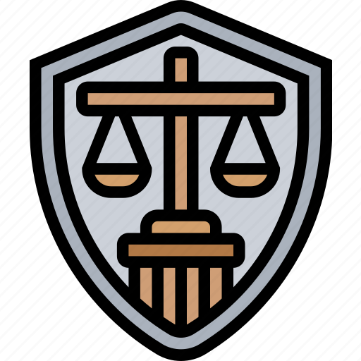 Shield, law, symbol, justice, authority icon - Download on Iconfinder