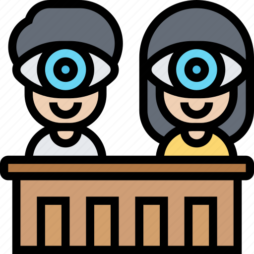 Witness, testimony, trial, courtroom, justice icon - Download on Iconfinder
