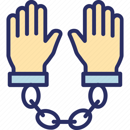 Handcuff, custody, criminal, prison, prisoner icon icon - Download on Iconfinder