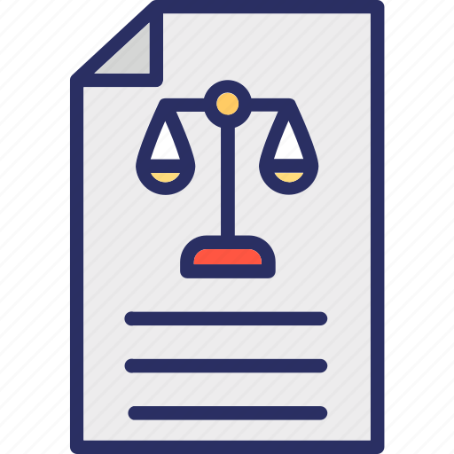 Document, law, page, legal, scale icon icon - Download on Iconfinder
