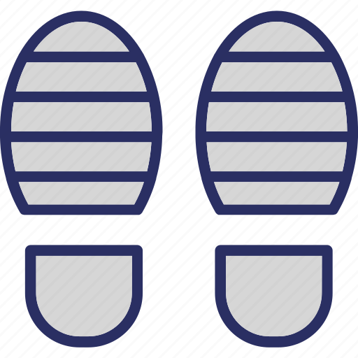 Feet, footwear, shoe, footprint, shoe prints icon icon - Download on Iconfinder