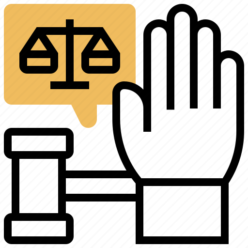 Courtroom, pledge, swear, testify, vow icon - Download on Iconfinder