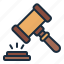 gavel, hammer, law, justice, legal, authority 