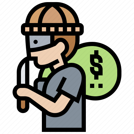Burglar, criminal, outlaw, robbery, thief icon - Download on Iconfinder