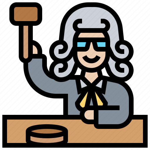 Attorney, courthouse, judge, justice, verdict icon - Download on Iconfinder