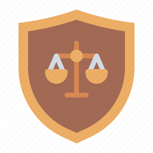 Protection, shield, law, security, justice, legal icon - Download on Iconfinder