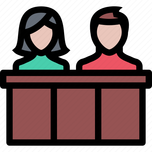 Court, crime, jury, law, lawyer, police icon - Download on Iconfinder