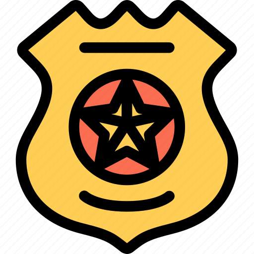 Badge, court, crime, law, lawyer, police icon - Download on Iconfinder
