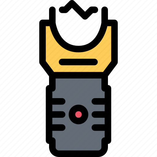Court, crime, law, lawyer, police, taser icon - Download on Iconfinder