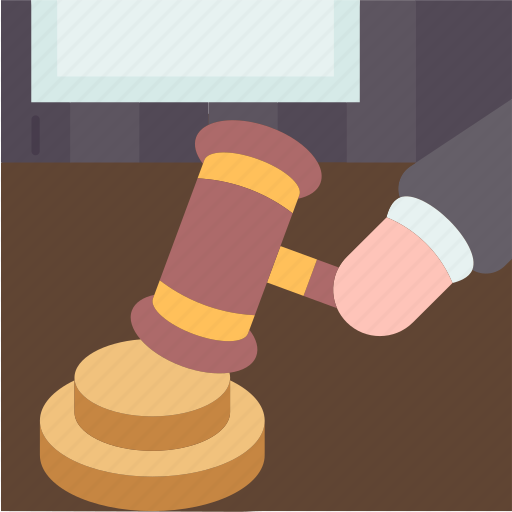 Court, decree, gavel, judge, sentence icon - Download on Iconfinder