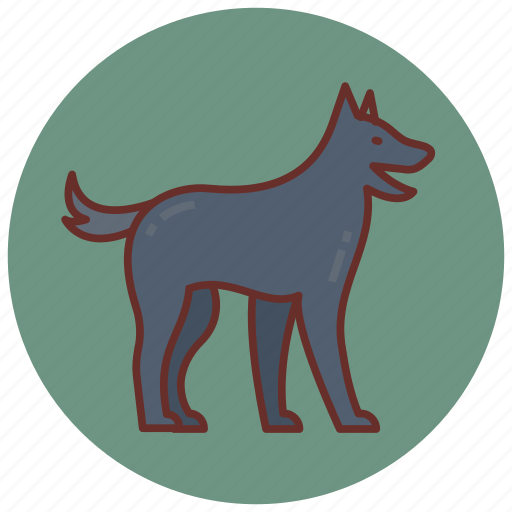 K9, police, dog, trained, bloodhound, article, tracker icon - Download on Iconfinder