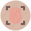fingerprint, fingermark, thumbprint, thumb, impression, dab, transparent, mark, scanning 
