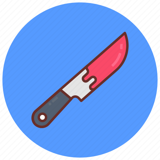 Knife, stab, dagger, scalpel, blooded, jackknife icon - Download on Iconfinder