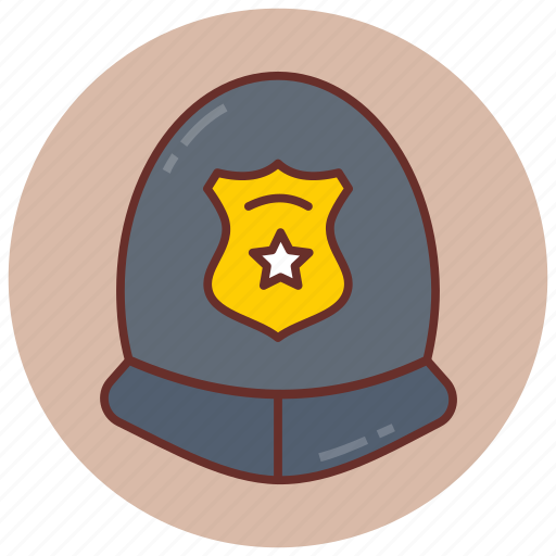 Police, helmet, headpiece, armor, helm, hood, busby icon - Download on Iconfinder