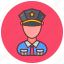 policeman, police, officer, constable, law, enforcer, force, patrolman 