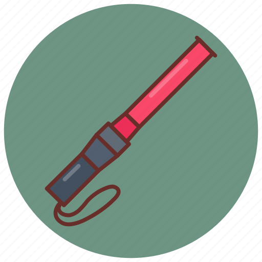Police, wand, stick, cane, ferrule, pole, petrol icon - Download on Iconfinder