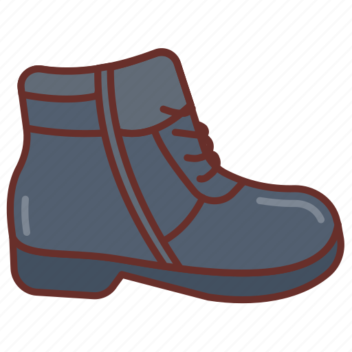 Leather, shoes, boots, footwear, boot, shoe, galoshes icon - Download on Iconfinder