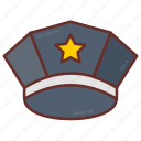 policeman, hat, police, military, cap, servant, officer