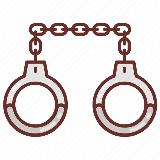 Handcuffs, shackles, manacles, cuffs, fetters, chains, wristlets icon - Download on Iconfinder