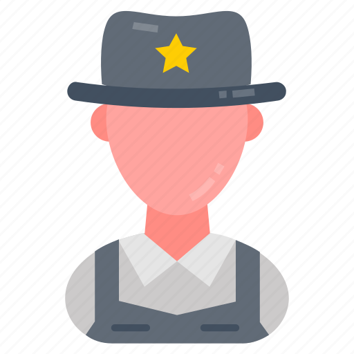 Sheriff, constable, officer, police, peace, lawman icon - Download on Iconfinder
