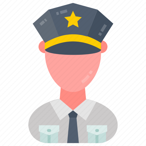 Policeman, police, officer, constable, law, enforcer, force icon - Download on Iconfinder