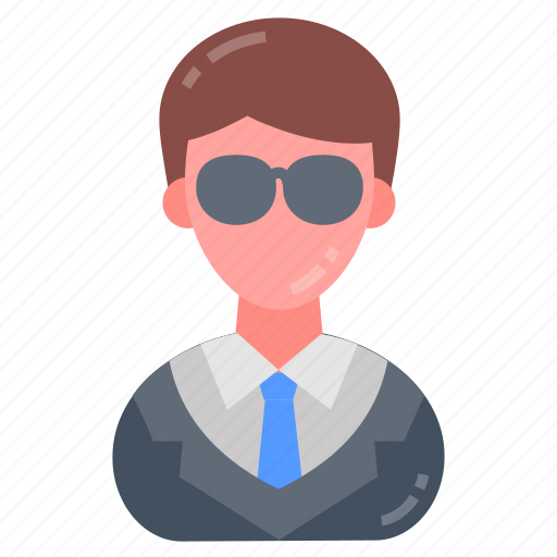 Bodyguard, male, guard, security, henchman, custodian, attendant icon - Download on Iconfinder
