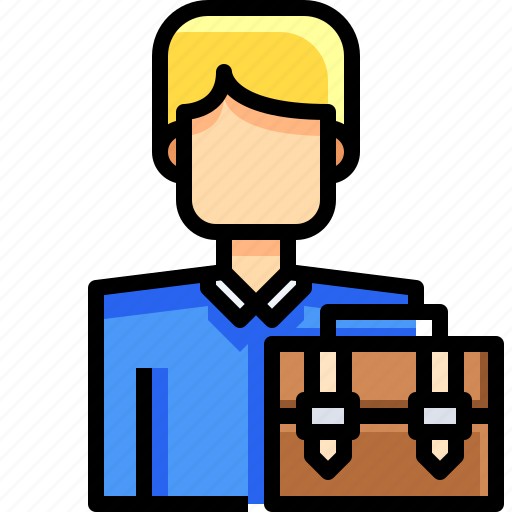 Lawyer, professions, court, briefcase, law icon - Download on Iconfinder