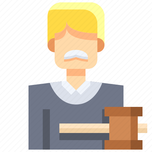 Judge, professions, law, occupation, man icon - Download on Iconfinder