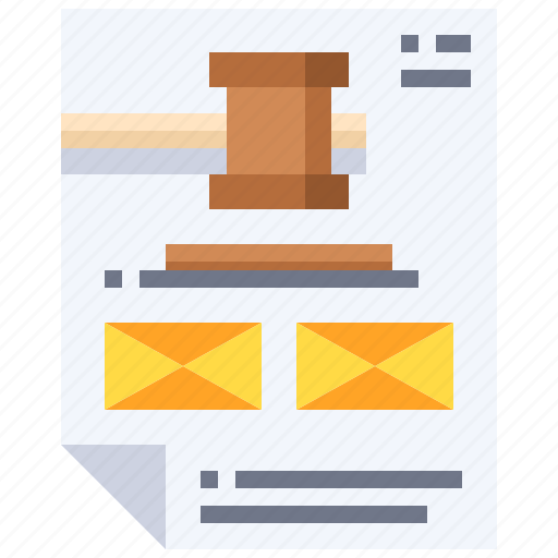 Judge, justice, law, document, hammer icon - Download on Iconfinder