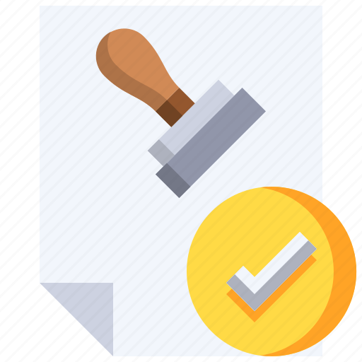 Stamp, law, document, file, extension icon - Download on Iconfinder