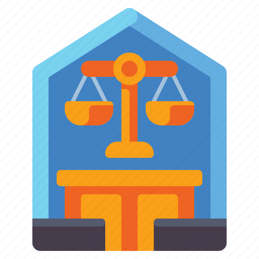Courtroom, judge, justice, lawyer icon - Download on Iconfinder